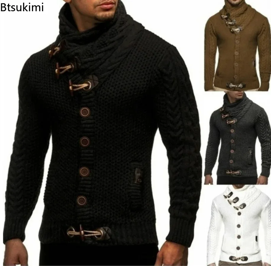 Autumn-Winter-Man-Sweaters-Streetwear-Clothes-Turtleneck-Sweater-Men ...
