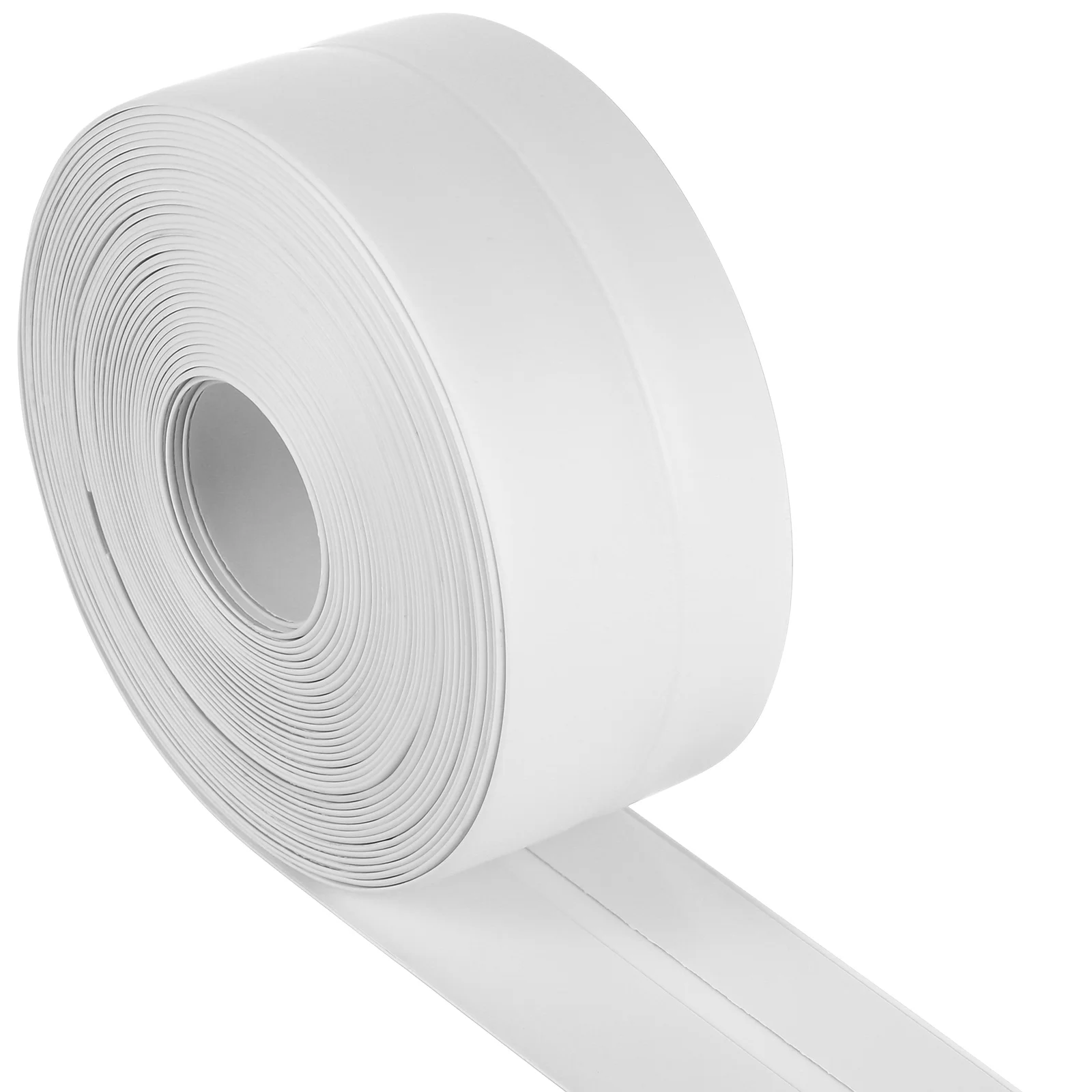 

Tape Skirting Board Wall Floor Toilet Bottom Caulking Sink Strip White Strips Bathroom Trim