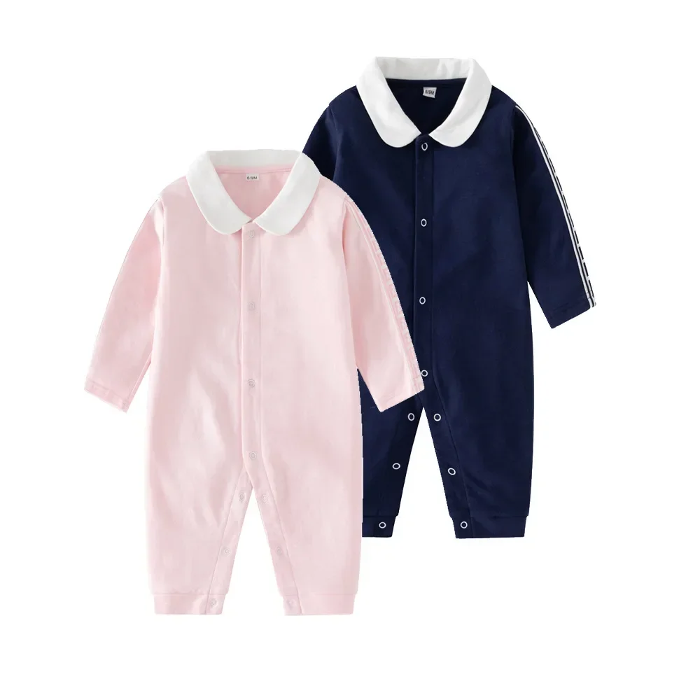 

New Fashion baby clothes cotton long sleeve newborn baby boy girl romper 0-24 months