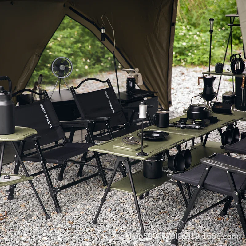 Mr.kootil IGT Outdoor Military Stove Table Camping Tactical