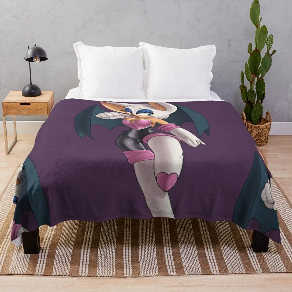

Rouge the bat B Throw Blanket manga blankets ands Blankets