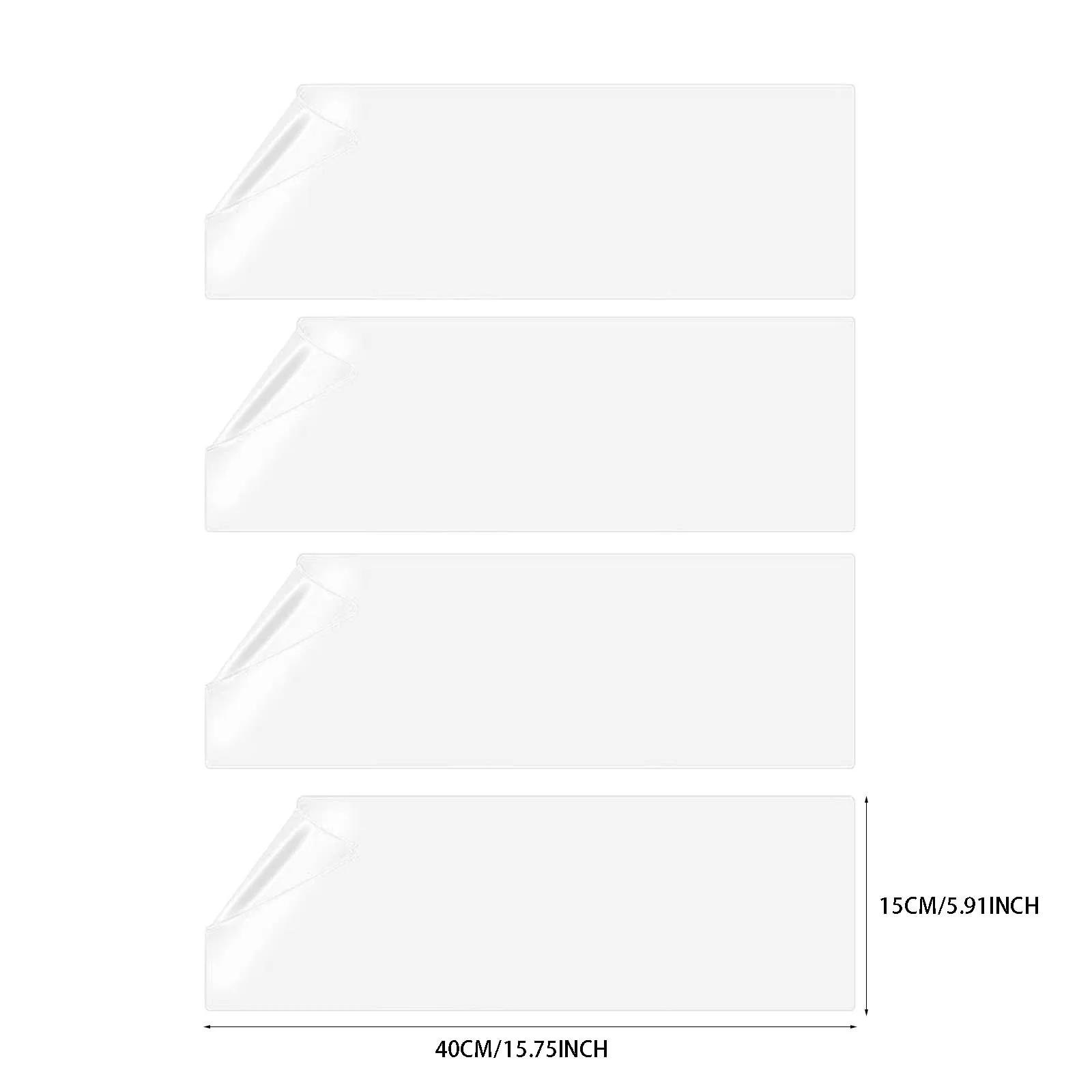 4Pcs Cats Scratch For Furniture Cats Scratch For Sofa Mat Cat Double Tape Wall Corner Clear Corner Guards