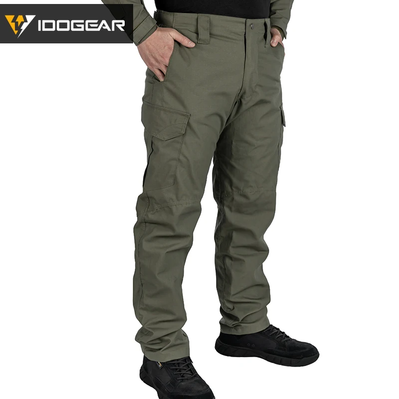 Pantalon de combat léger IDOGEAR GL tactique - Pêche, airsoft, chasse, sports outdoor slim fit