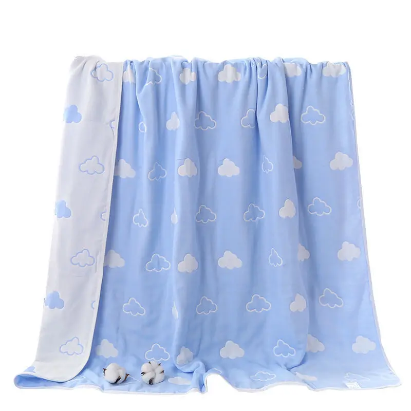 Baby Bath Towel Bath Accessories Six Layer Gauze Cover Blanket Soft Towel Quilt Childrens Quilt Pure Cotton Children
