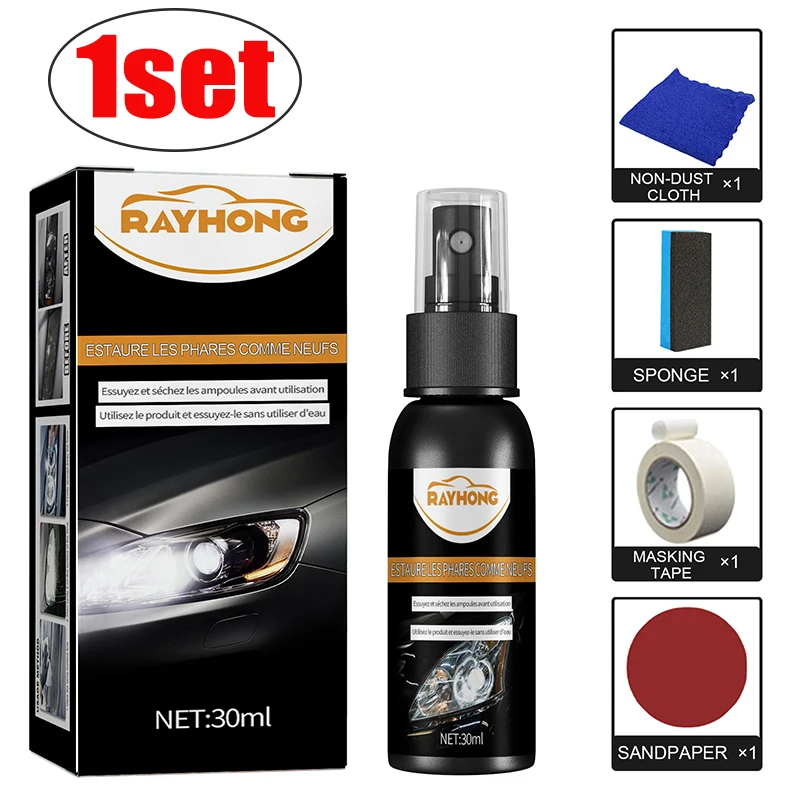 Car Headlight Restoration Polishing Kits Headlamp Repair Kits Car Light