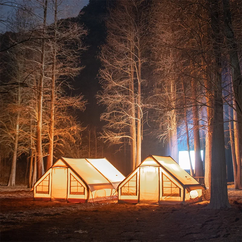 Naturehike Air 6.3 インフレータブルキャビンテント屋外旅行 3-4 人防