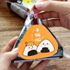 Triangle Onigiri Stickers: Nori Seaweed Rice Ball Packing Bag Stickers – Bento Accessories 3