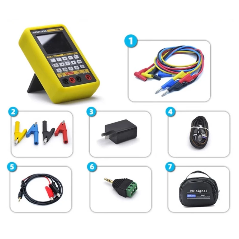 New MR9271PRO Hart Signal Generator 4-20mA Thermocouple Calibrator Paperless Recorder Modbus Debugging 5