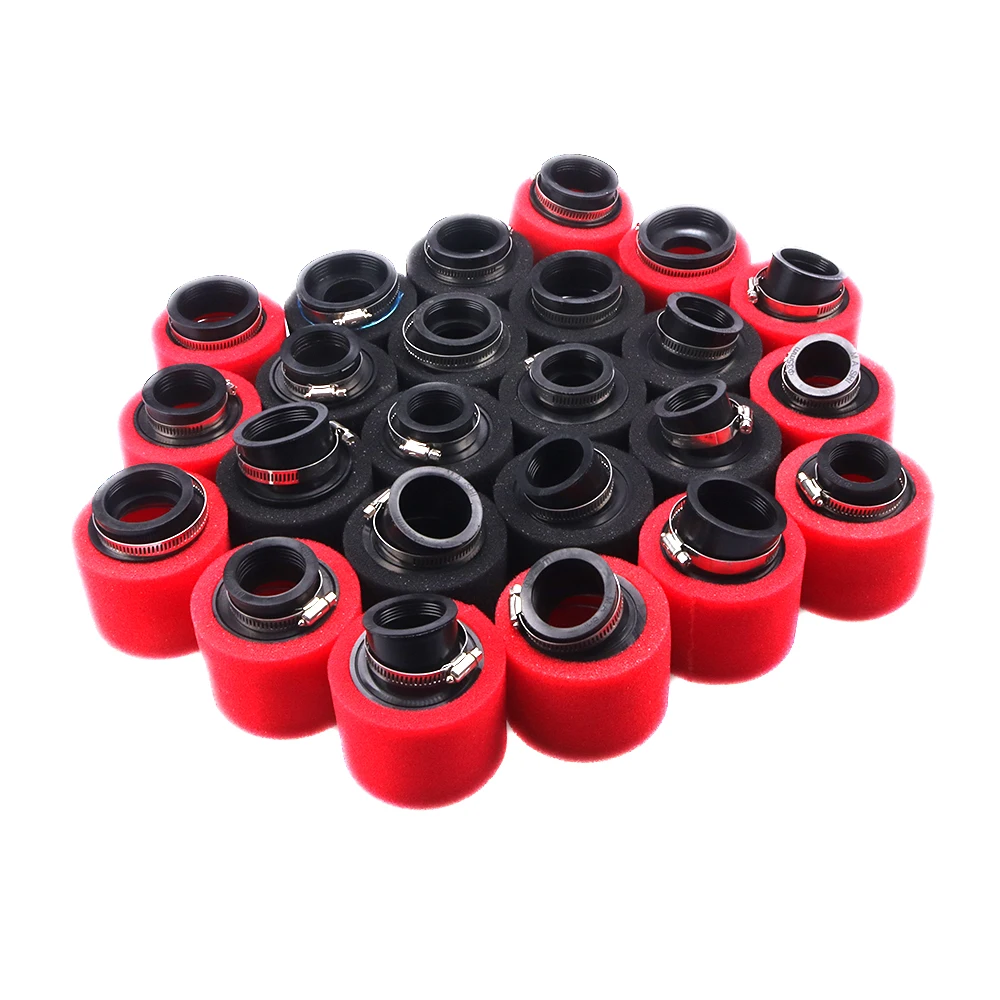 Motorcycle Gas Fuel Filter Universal High Flow Air Filter Sponge Cleaner for 110cc 125cc 150cc 250cc Pitbike Moped Dirt Scooter