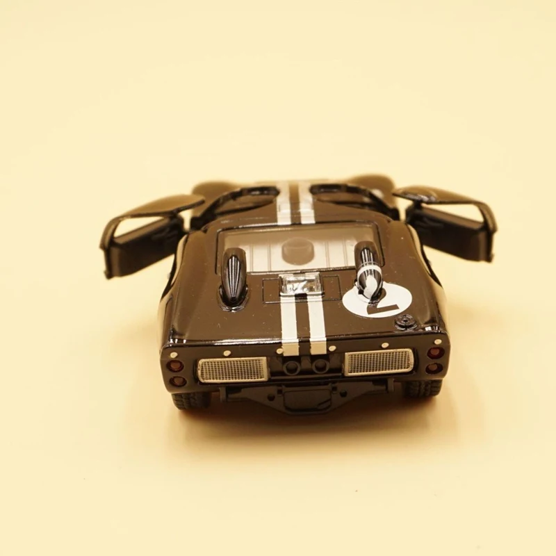 1:32 1966 Ford GT40 Alloy Sports Car Model Diecast Metal Toy Track