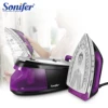 Cordless Steam Iron For Clothes Steam Generator Travel Wireless Iron Ironing Ceramic Soleplate External Water Tank Sonifer 1