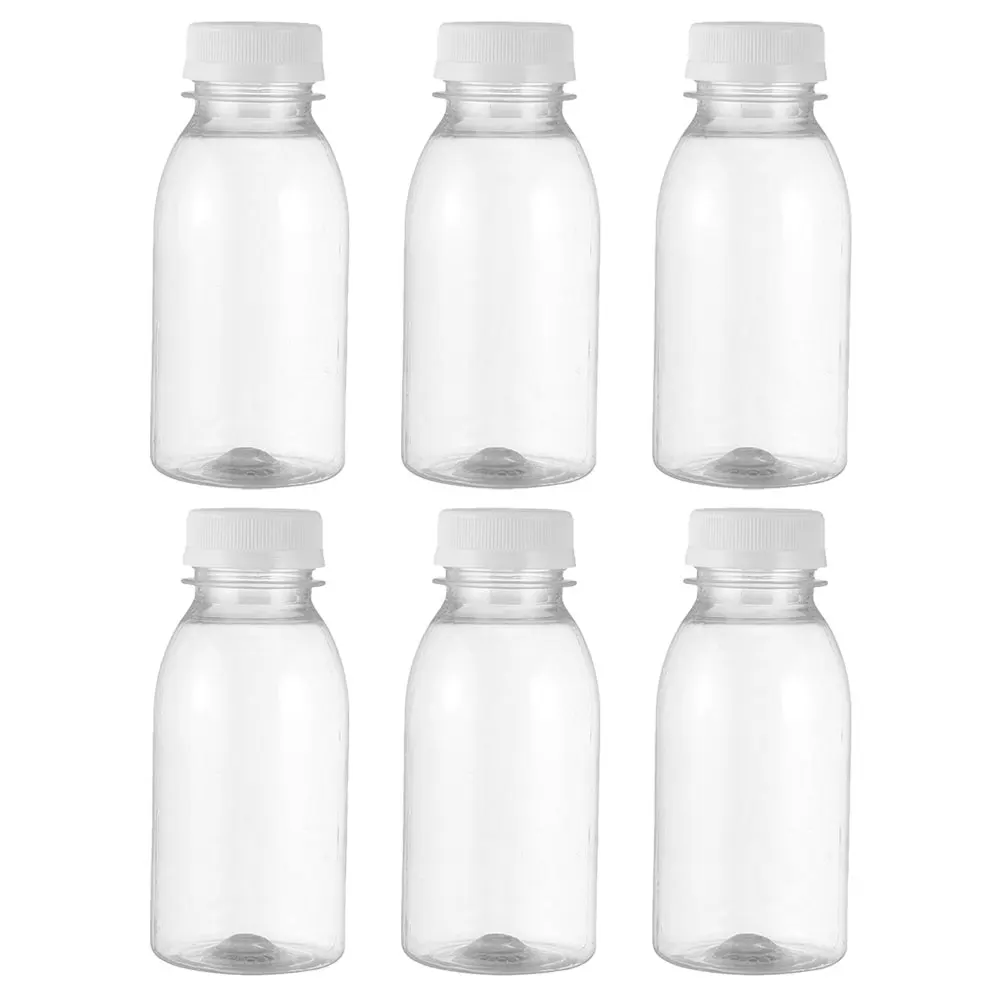 Sports Water Bottles 6pcs Milk Juice Portable Beverage