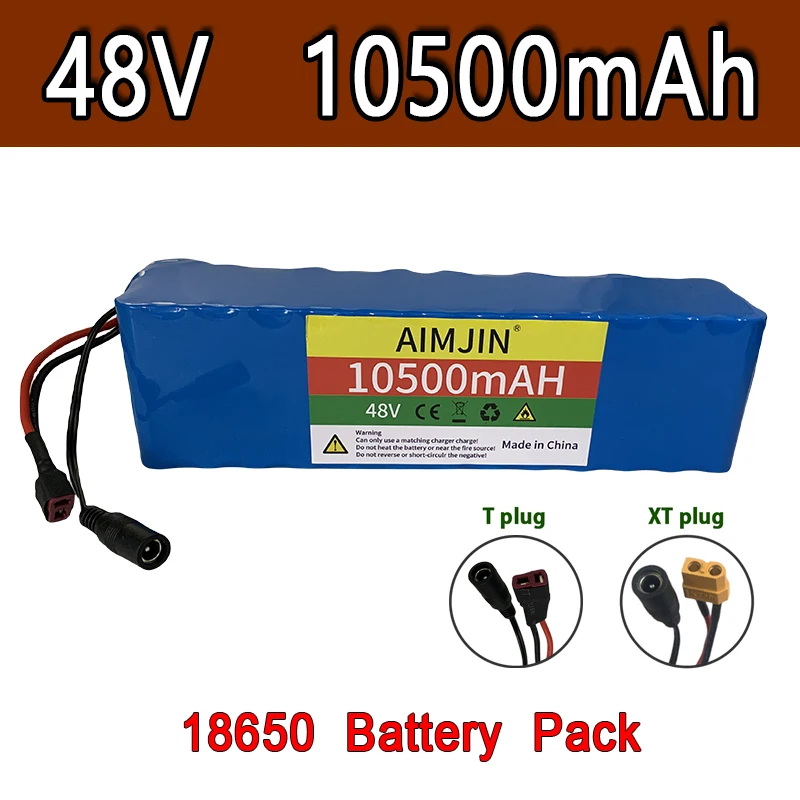 

48V 10500mAh Lithium ion Battery Pack For E-bike Electric bicycle Scooter