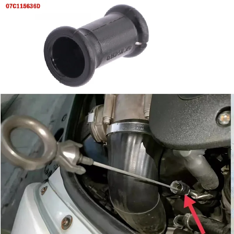 

For Bentley Continental 2004-2020 GT GTC Flying Spur Oil Dipstick Guide Sleeve Guide Cover 07C 115636D Oil Dipstick Accessories