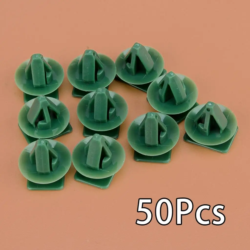 50 Pz/Set Green Car Side Rocker Panel Trim Molding Clip Di Fissaggio D10E-51-Sj3 Misura Per Mazda 3 5 Cx-3 Cx-9 Mx-5 Miata 2016-2023