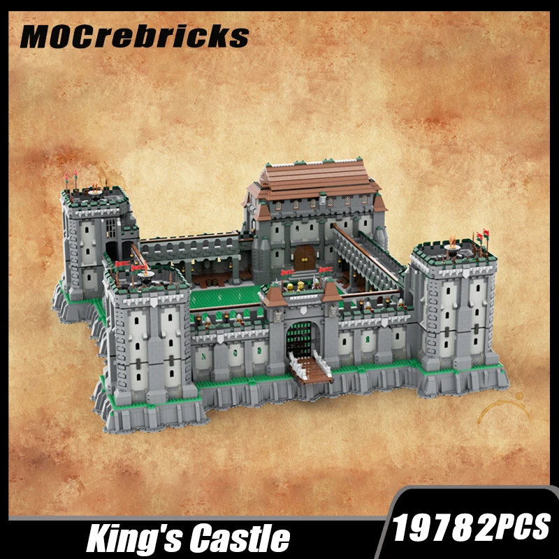 

MOC-40003 Famous Architecture King's Country Large Castle Modular Building Block Assembly Model Brick Toys Children's Gifts