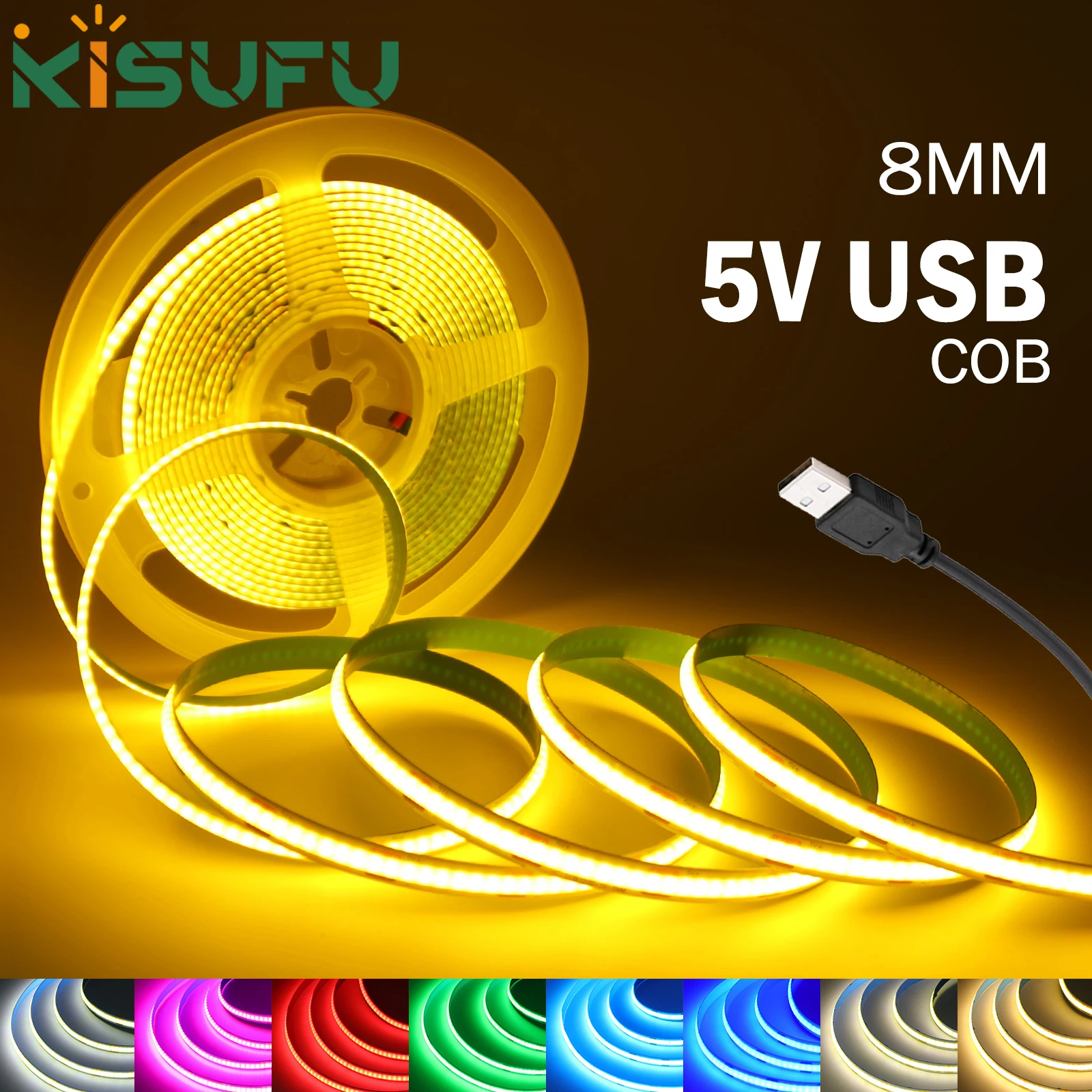 รูปสินค้า LED Strip Light หลากสี ตกแต่งบ้านและ TV สวยสะดุดตา
