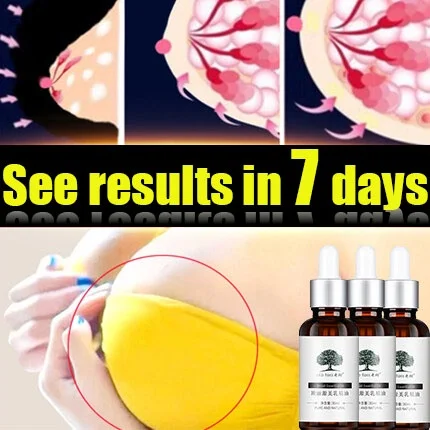 Breast Enlargement Essential Oil Natural Breast Pump Up Enlargement Oil Bigger Chest Massage Big Bust Care