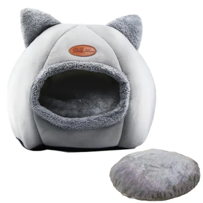 

Cat House Tent Warm Cat Bed House Indoor Cute And Adorable Pet Cave Tent Pet Cat Sleeping Accessory For Cat Kitten Dog Puppy