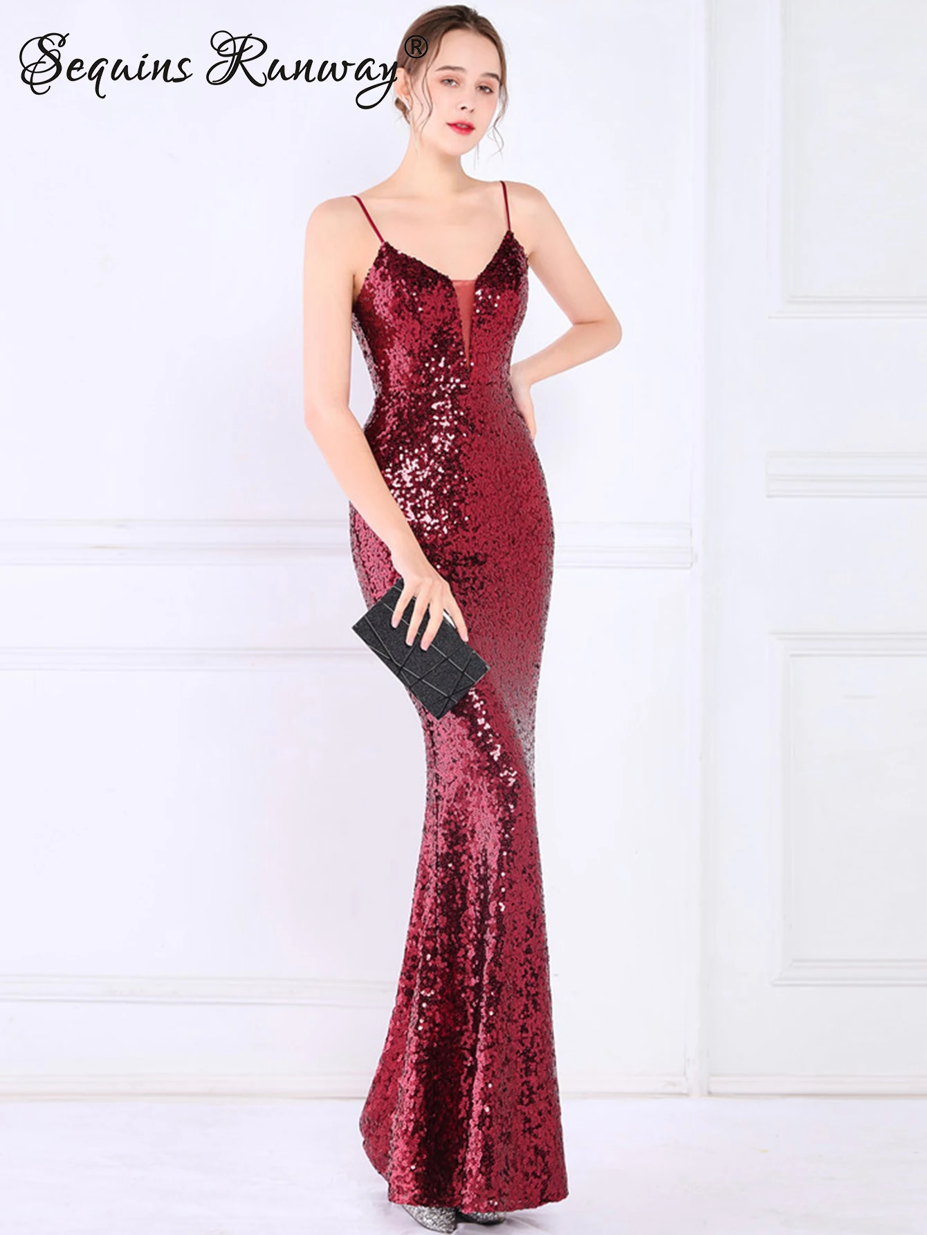 chinese dress ladies PRETTYGARDEN Women's Summer Flowy Maxi Dress Casual Sleeveless Spaghet main image 1