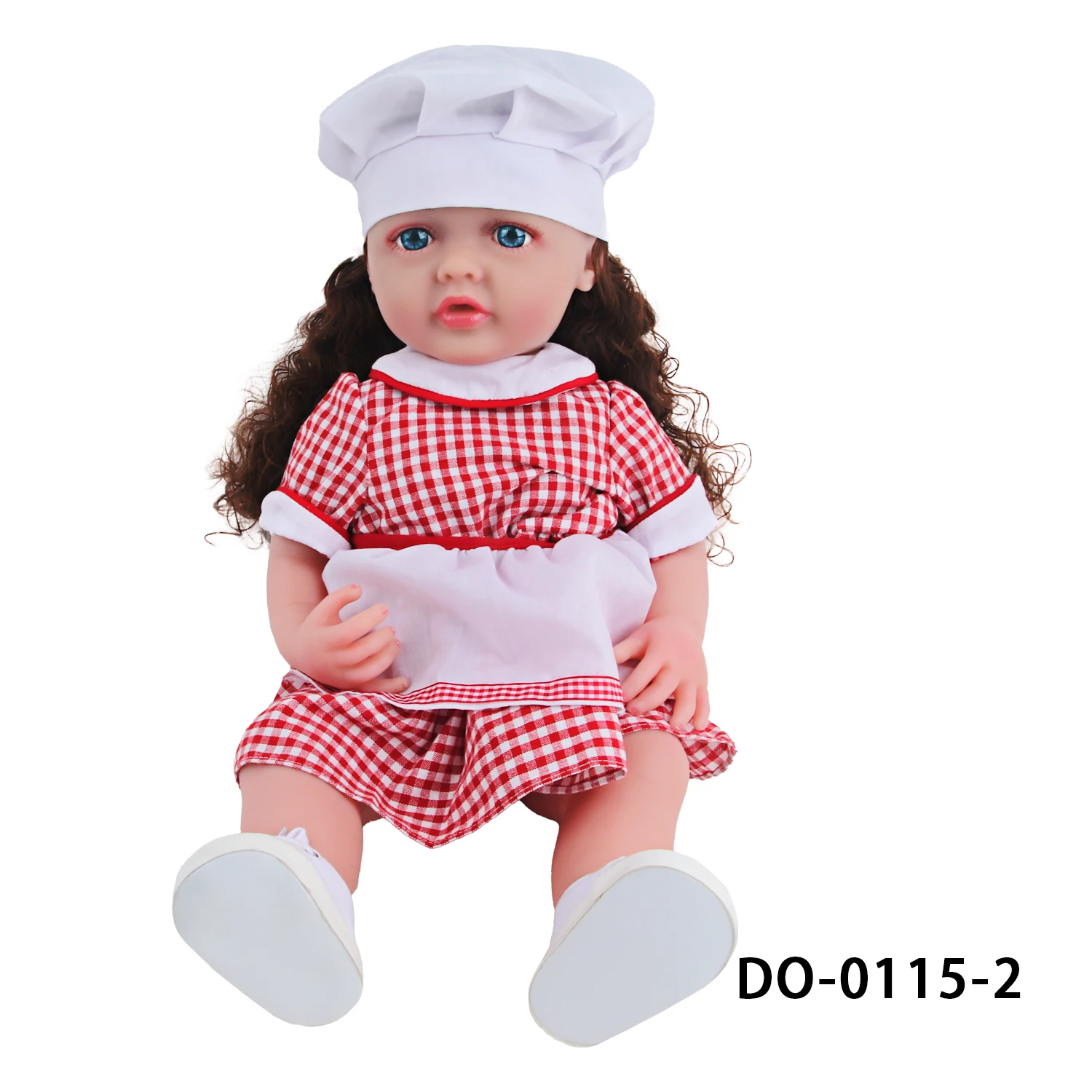 22 Inches Baby Girl Dolls With Doll Clothes Shoes Accessories Soft 55 CM Reborn Realistic Full Silicone Baby Girl New Born Doll 4