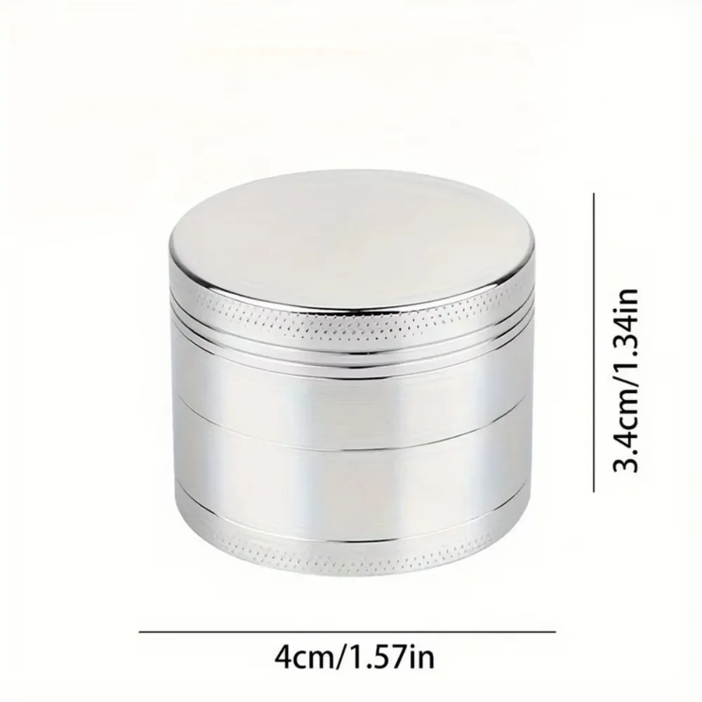 Premium Metal 4-Layer Herb and Spice Grinder - Perfect Kitchen Tool and Gift
