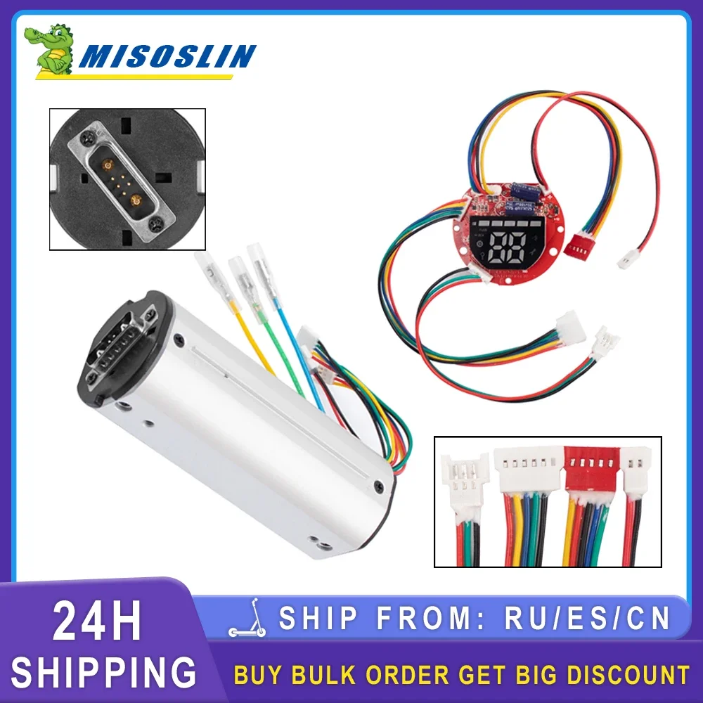 

36V 20A Electric Scooter Motor Controller and Display Panel Set for HX X7 Kickscooker Controller Dashboard Panel Accessory