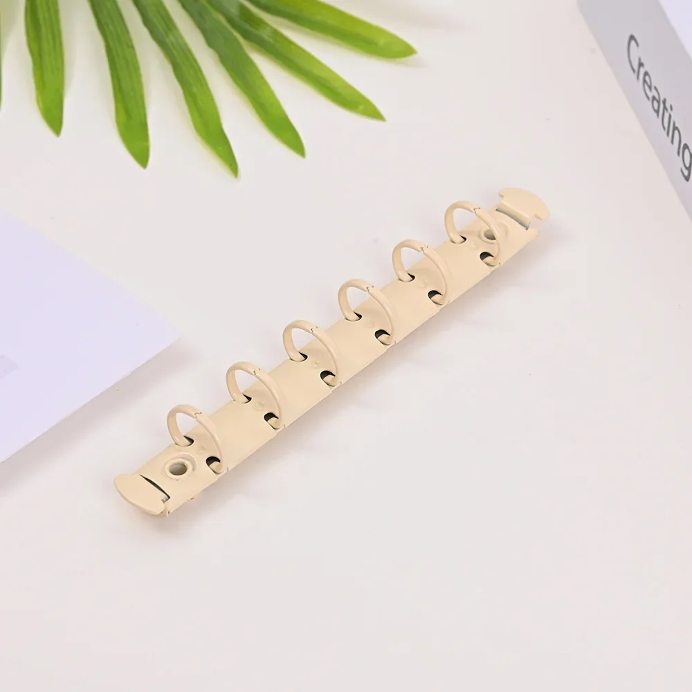 Premium Six-Hole Metal Binding Clip for Loose-Leaf Notebooks and Office Binders