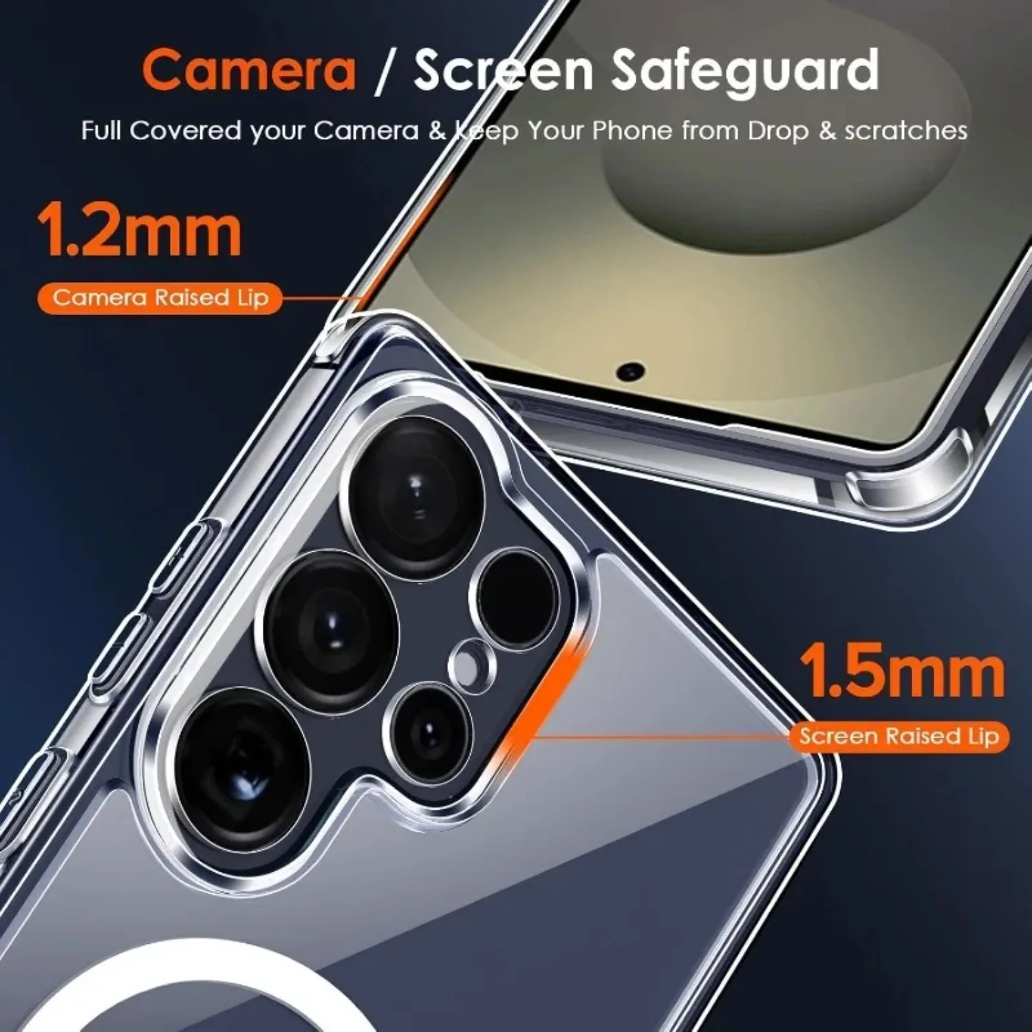 Enhanced Magnetic Phone Case - Advanced Protection & Charging Cover