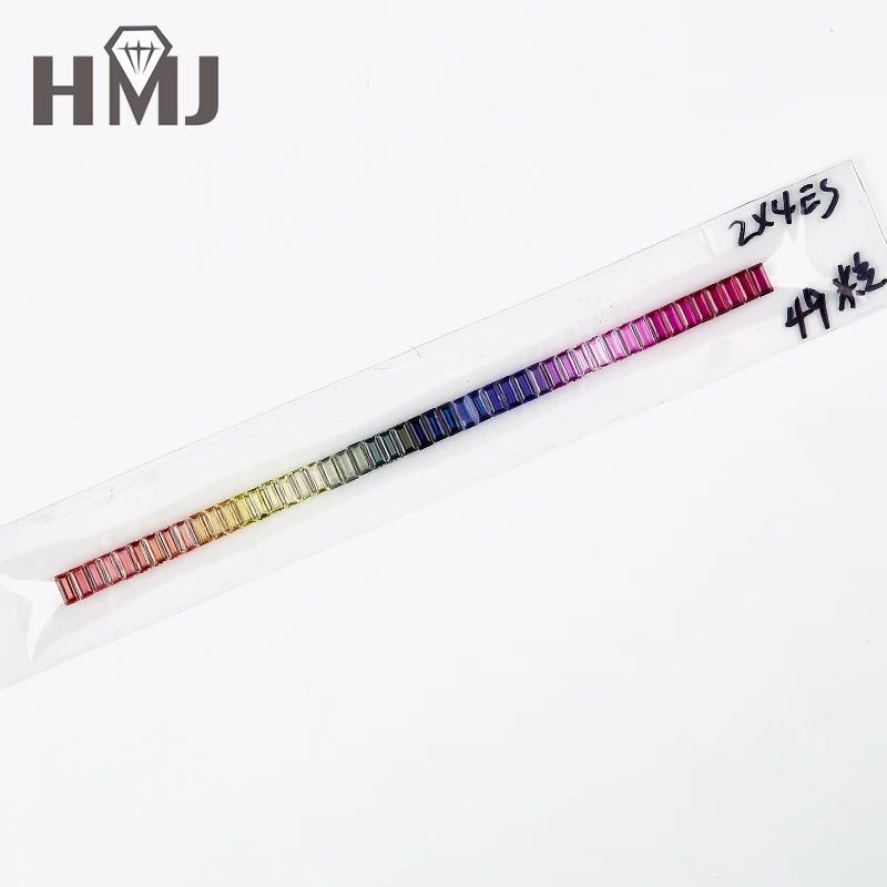 (Niemals verblassen) Original Thailand Halbedelstein Regenbogenfarbe Blauer Saphir Preisperlen für die Herstellung von Armbandschmuck – Detail 18