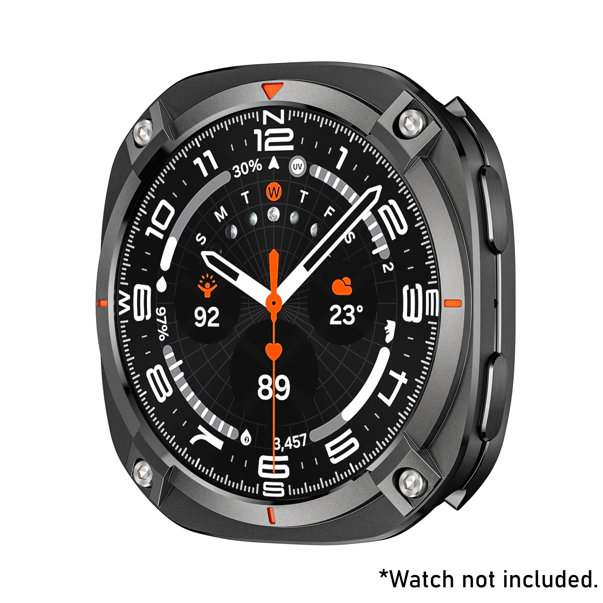 Rugged Hard Metal Protective Case - PC + Zinc Alloy Cover