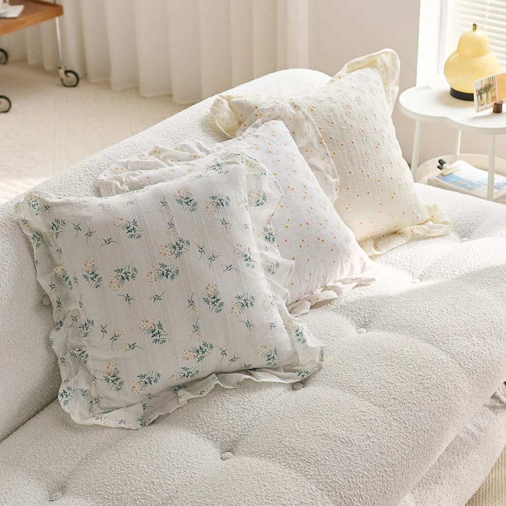 Federe Per Cuscino 45x45 Cm – Confezione Da 2 Copricuscini Decorativi Verde Chiaro – Lavabili, Resistenti Allo Scolorimento E Alle Macchie – Per Divano, Letto E Casa