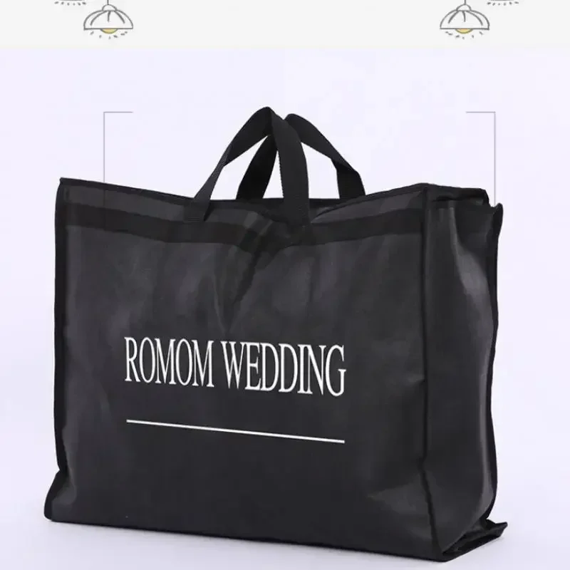 Wedding Dust Cover Folding Portable Dual-Use Dress Storage Bag JE003 clothes storage bag,clothing dust cover,garment covers,wedding dress dust cover