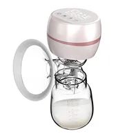 Electric breast pump intelligent all-in-one automatic breast pump breast massager silent breast pump breast milk milking bottle 1
