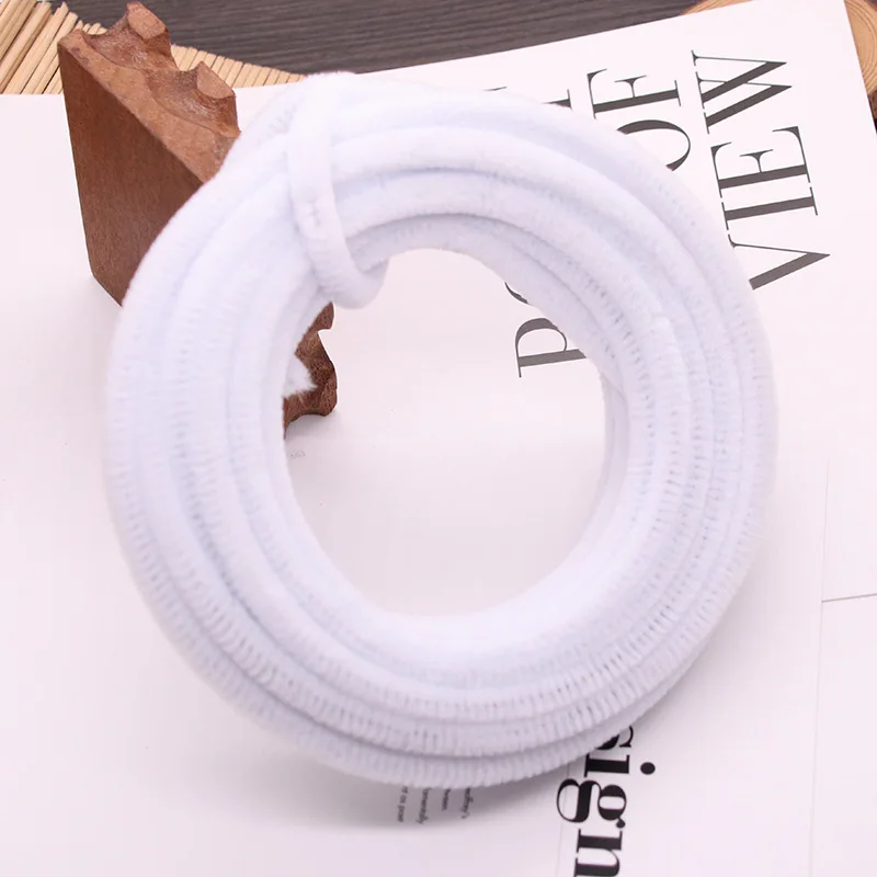 1M Velvet Twist Wire Strip Plush For DIY Flower Craft Ornament Hairpin Jewelry Making Clothing Accessories Handmade Felt Strip