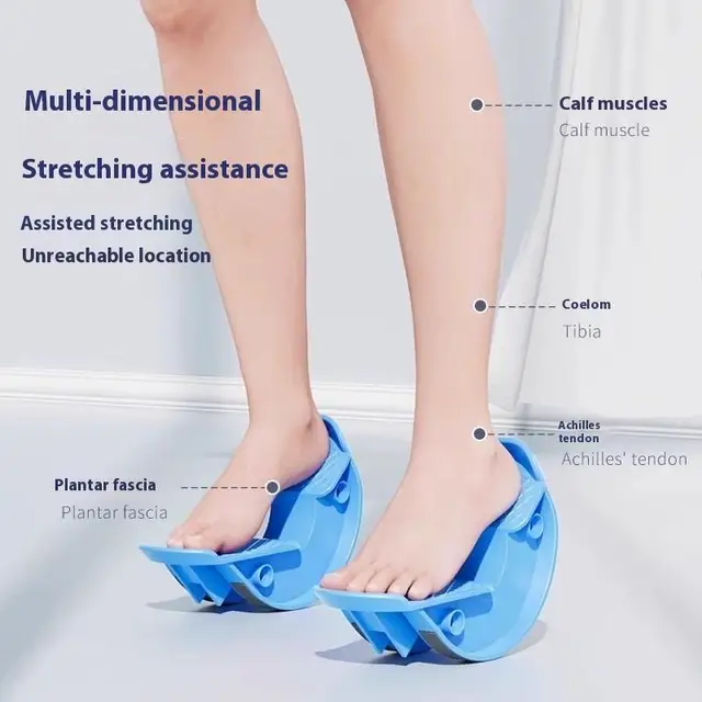 Stretching Wheel Home Fitness Pedal Calf Stretcher Balance Trainer Arm Calf Ankle Stretching Board Foot Stretcher Household 2