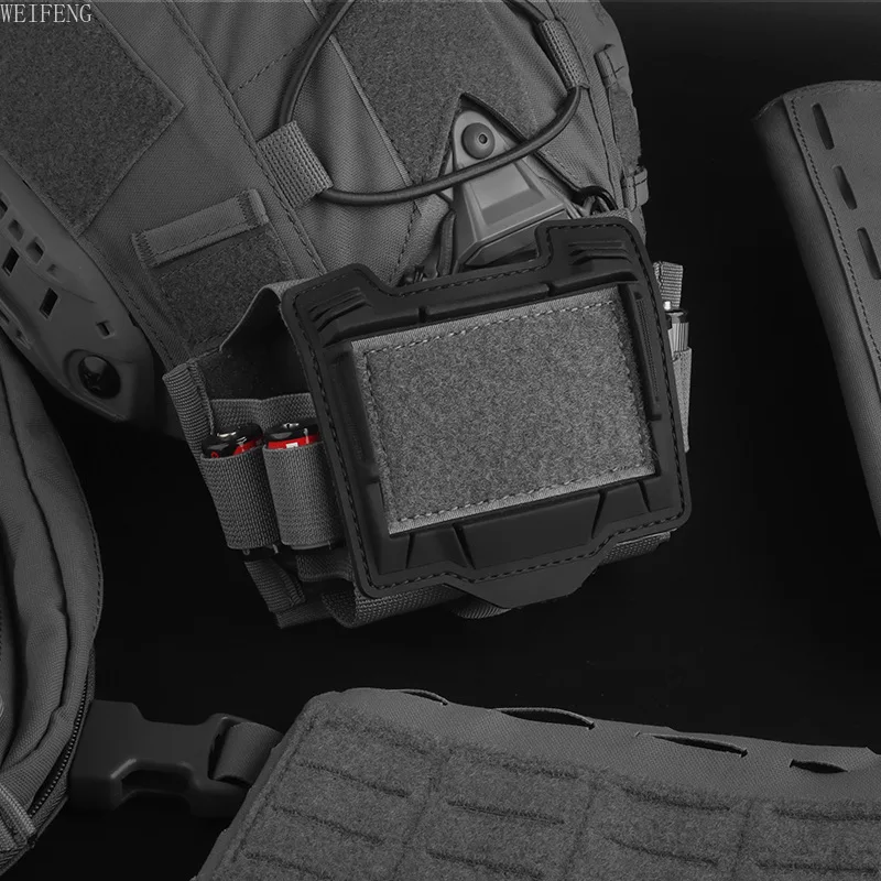 Tactical Helmet Battery Pouch Counterweight Bag Storage Case Compact Remote Battery Pack Balance Weight for Hunting Airsoft 3