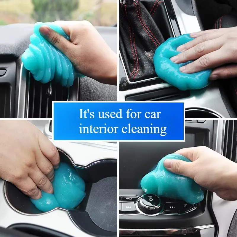 Car Cleaning Gel Car Detail Tool Cleaning Cars Interior Putty Cleaner Keyboard Notebook Clean Reusable Magic Clean