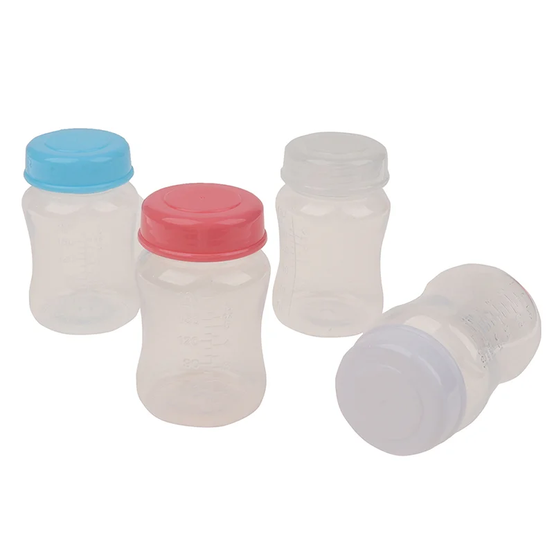 180ml Breast Milk Storage Bottle Wide Neck Infant Newborn Food Freezer Fresh Cup