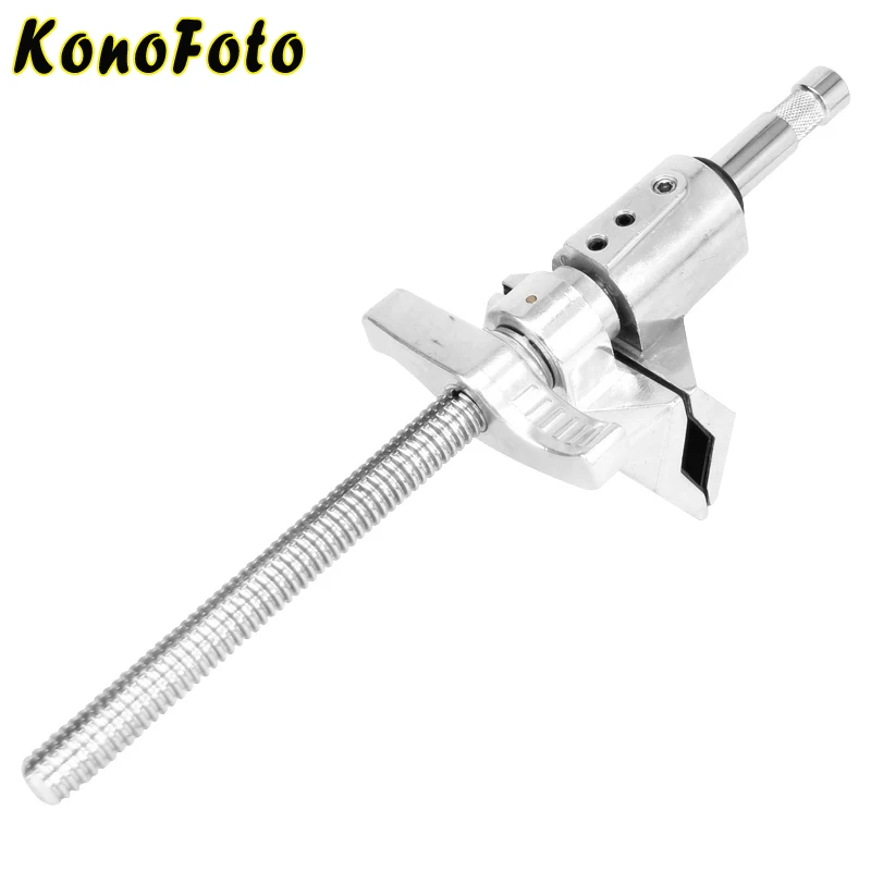 6" 320mm Long Central Jaw Vise Clamp 5/8" Pin With Opening 16-160mm Lighting Grip Clamp
