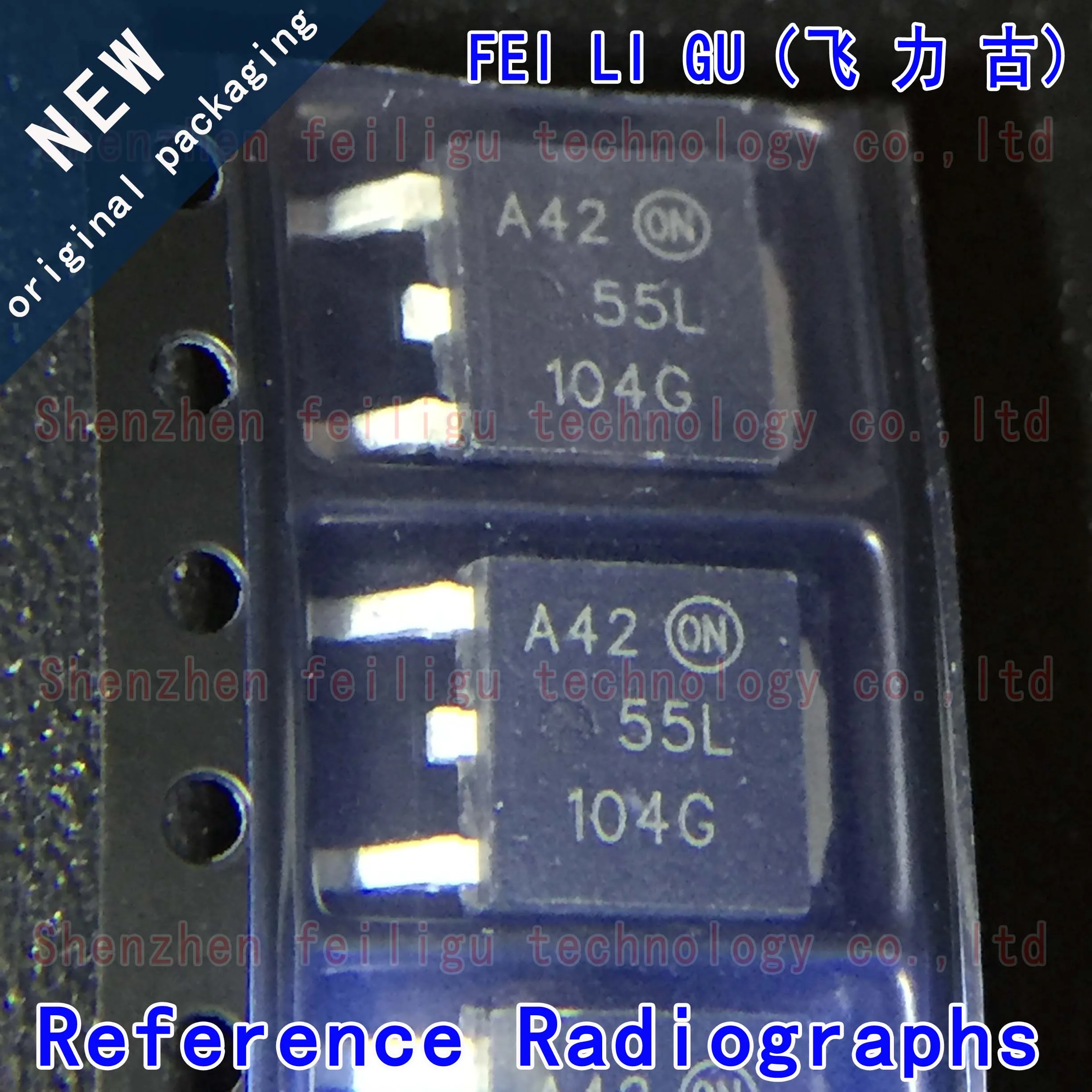 100% Новый оригинальный NTD3055L104T4G