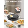 Electric Crepe Maker, Pancake Maker, Non-stick Coating, and Batter Spreader for Home Breakfast Maker 4