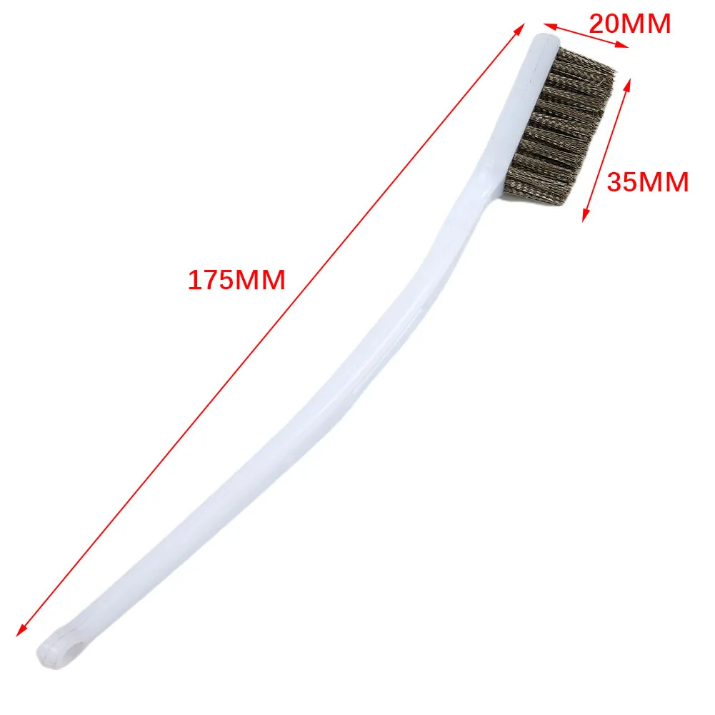 

Durable Hot New Practical Wire Brush Cleaning For Metal Kit Motorcycle Set Small Stainless Steel Tool 5pcs/set