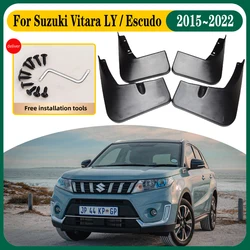 For Suzuki Vitara Mud Flaps Suzuki Escudo LY 2015~2022 2020 Car Mudguards Splash Guard Front Rear Fenders Accessories Mudflap