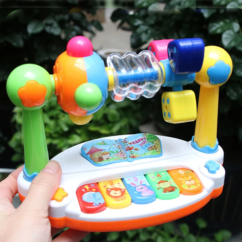 Baby Puzzle Early Education Enlightenment Lighting Music Toys Multifunctional Music for Toddlers Early Educational Music Toy 6