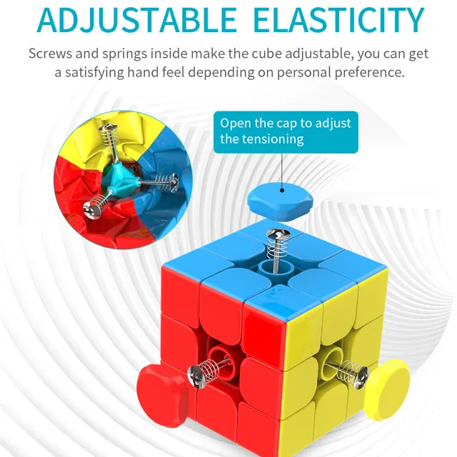 [ECube] Meilong 2+3 Cubes Set Moyu 2x2 3x3 Cubes Set 2x2x2 3x3x3 MoYu Cube Gift Cube Set Magic Puzzle Cube 2in1 Set 5