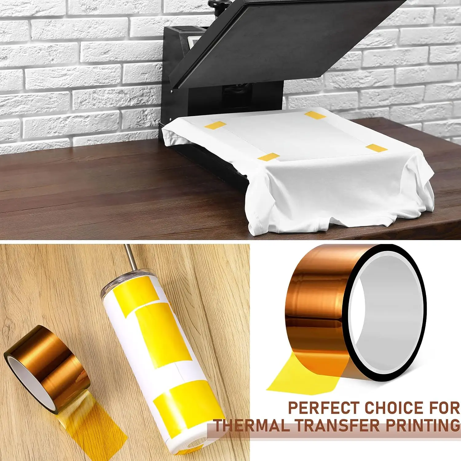 Ruban Isolant Adhésif Haute Température En Polyimide Pour 33 M