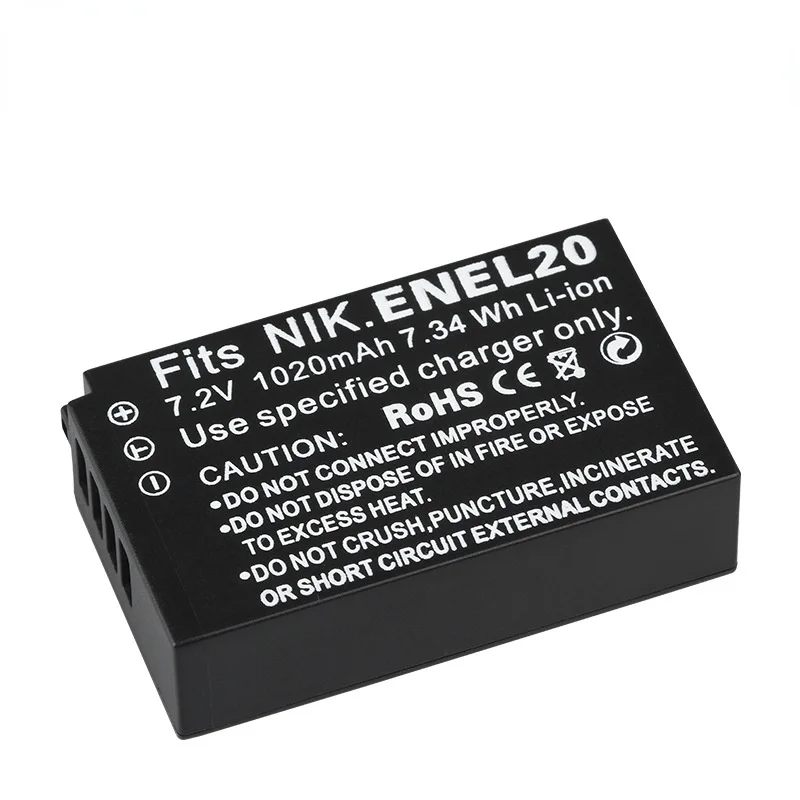 Новый аккумулятор 7 2 в 1020 мАч для фотоаппарата Nikon Coolpix A AW1 J1 J2 J3 1 S1 1V3 P1000 P950 |