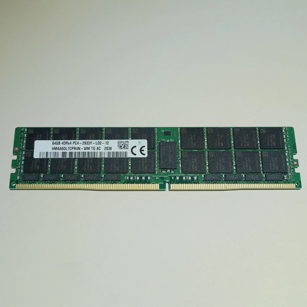 

1 Pcs For SK Hynix RAM 64G 4DRX4 PC4-2933Y 2933 Server Memory LRDIMM HMAA8GL7CPR4N-WM