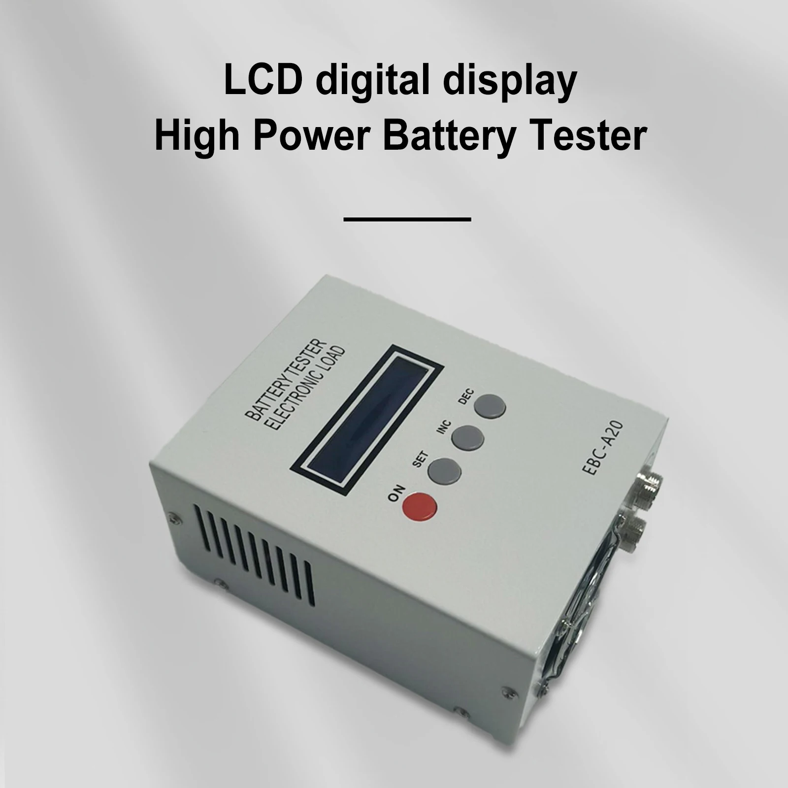 

Digital Battery Tester for Multiple Lithium Batteries High Power Electronic Battery Capacity Internal Resistance Testing Meter